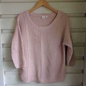 Wide neck sweater